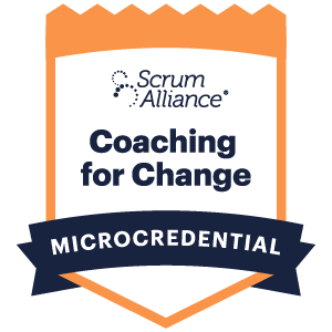 Coaching for Change microcredential badge