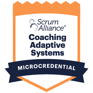 Organizational Agility microcredential badge
