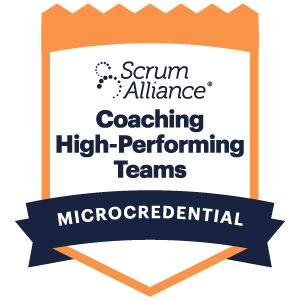 Coaching High-Performance Teams That Deliver microcredential badge